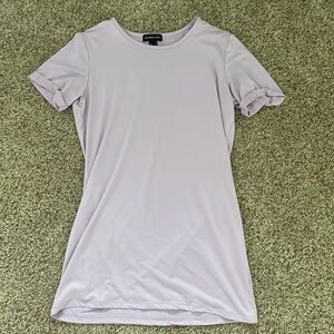 this is a purple soft dress that can be worn casual and nice.